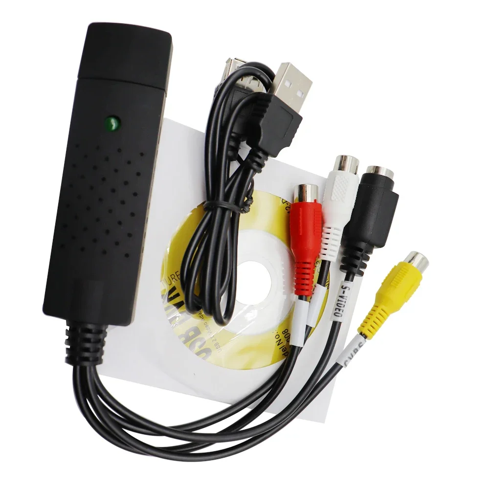 Usb Sound Card - USB2.0 الصوت والفيديو بطاقة التقاط الصوت
