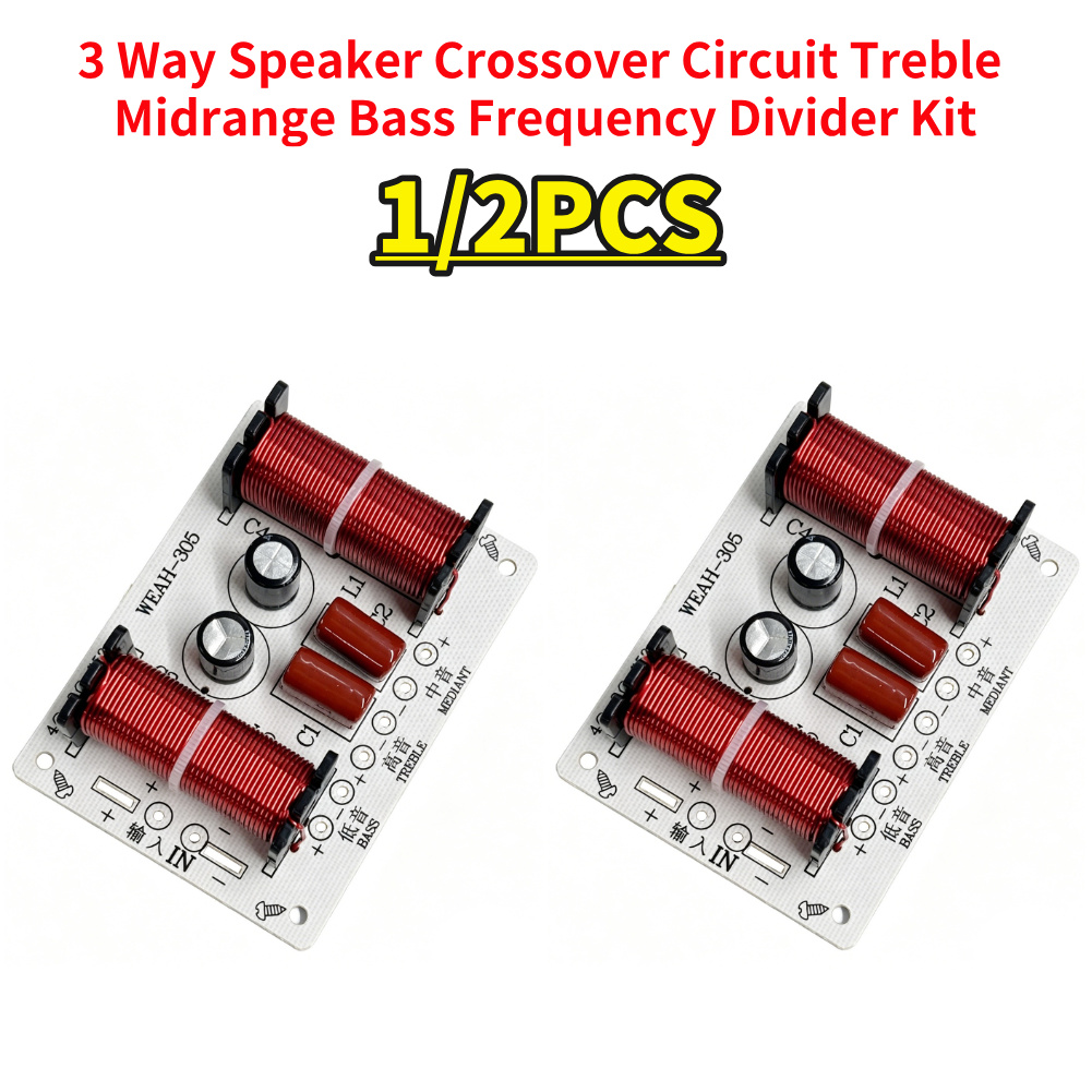 Speaker Crossover - مُقسم ترددات صوتية 3 اتجاهات 150