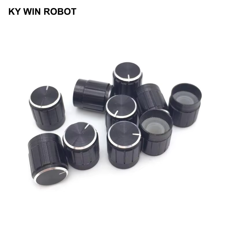 Knob Aluminum - 10 قطعة 15*17 مللي متر سبائك