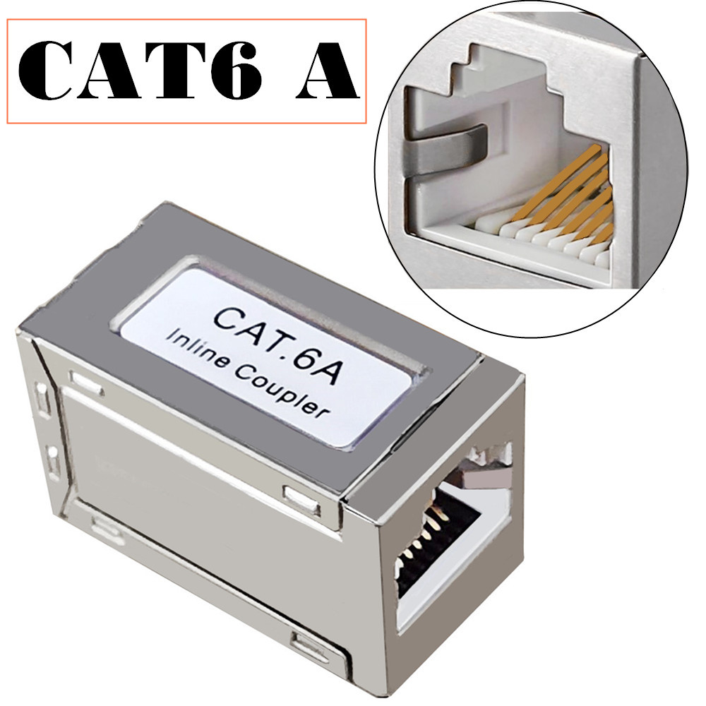 Rj45 Jack - RJ45 مقرنة إيثرنت موسع 10Gbps، Cat7