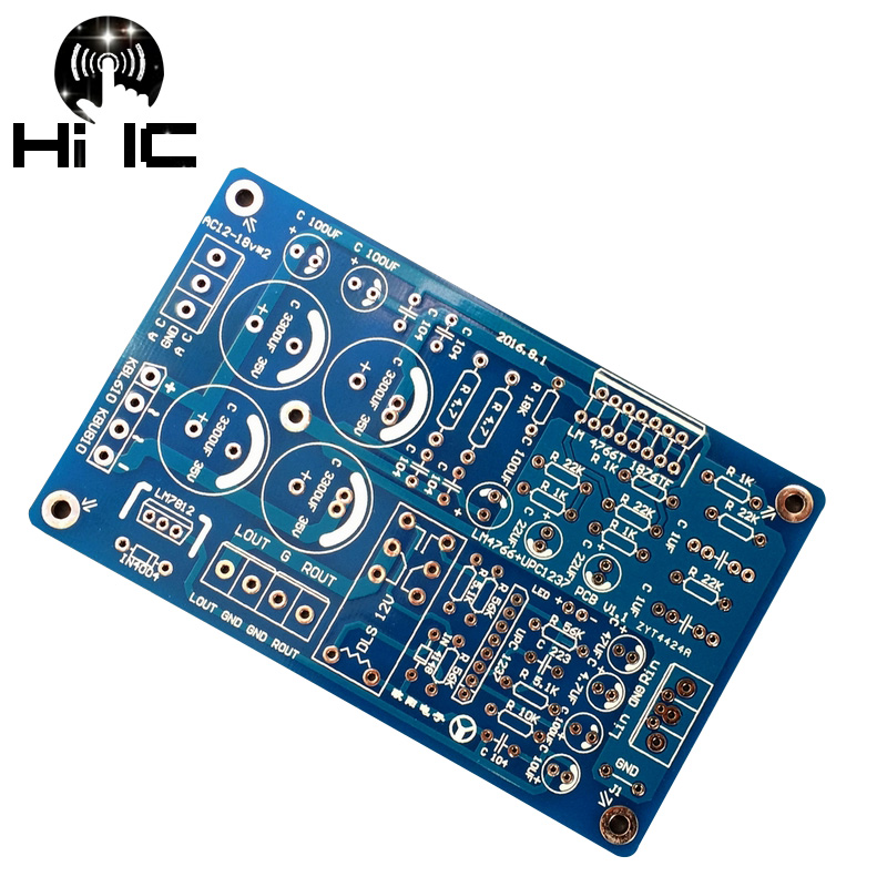 Audio Amplifier Board - LM766 LM1876 ستيريو مكبر كهربائي مجلس