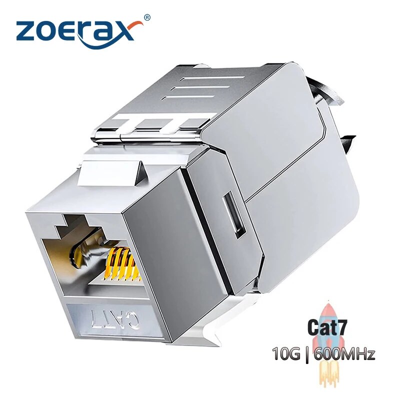 Rj45 Jack - ZOERAX Cat6a Cat7 كيستون جاك Cat7