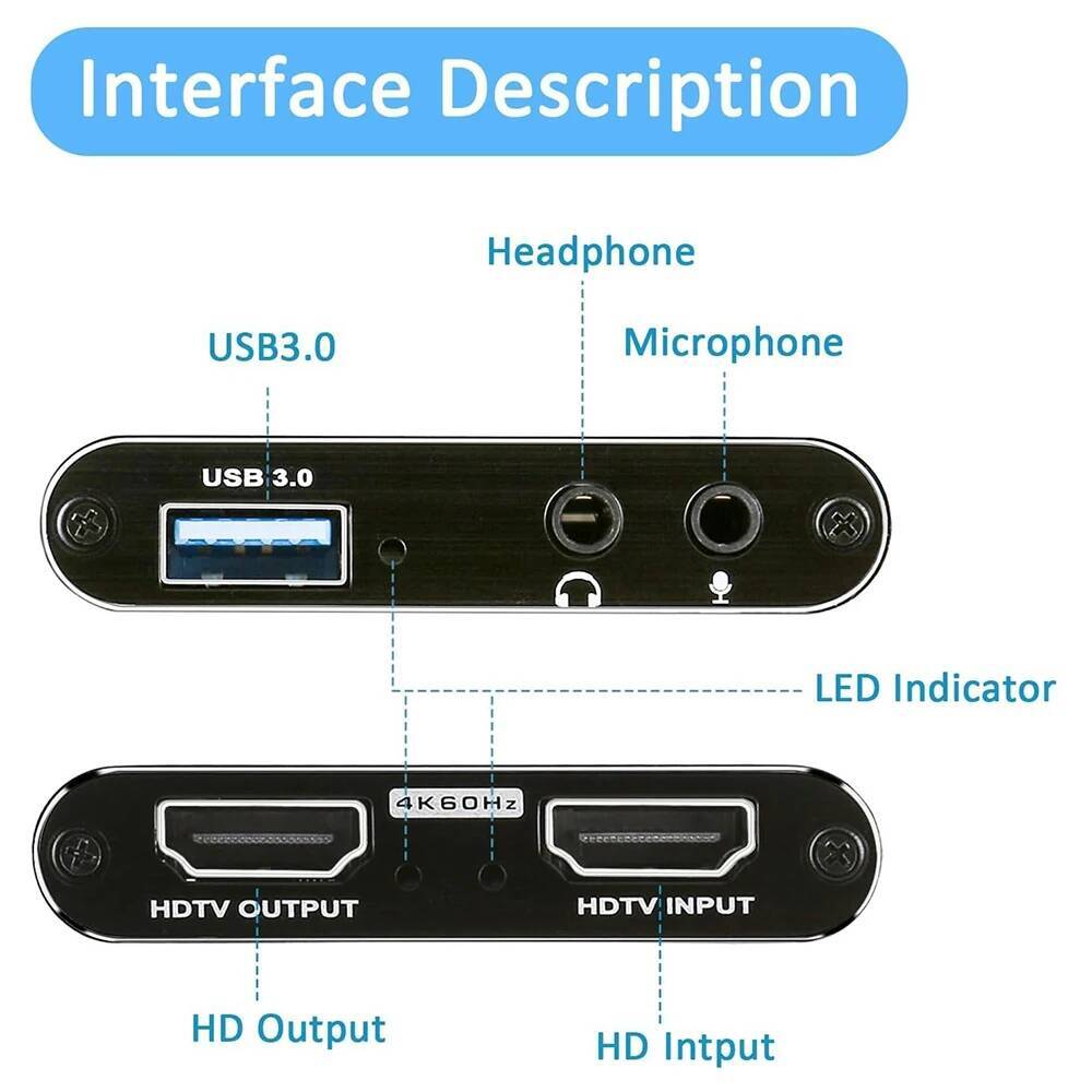 4K HDMI-متوافق مع USB 3.0 1080 - مراجعة Usb Sound Card وسعره