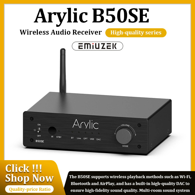 مكبر صوت ستيريو بلوتوث Arylic- - مراجعة Class D Amplifier وسعره