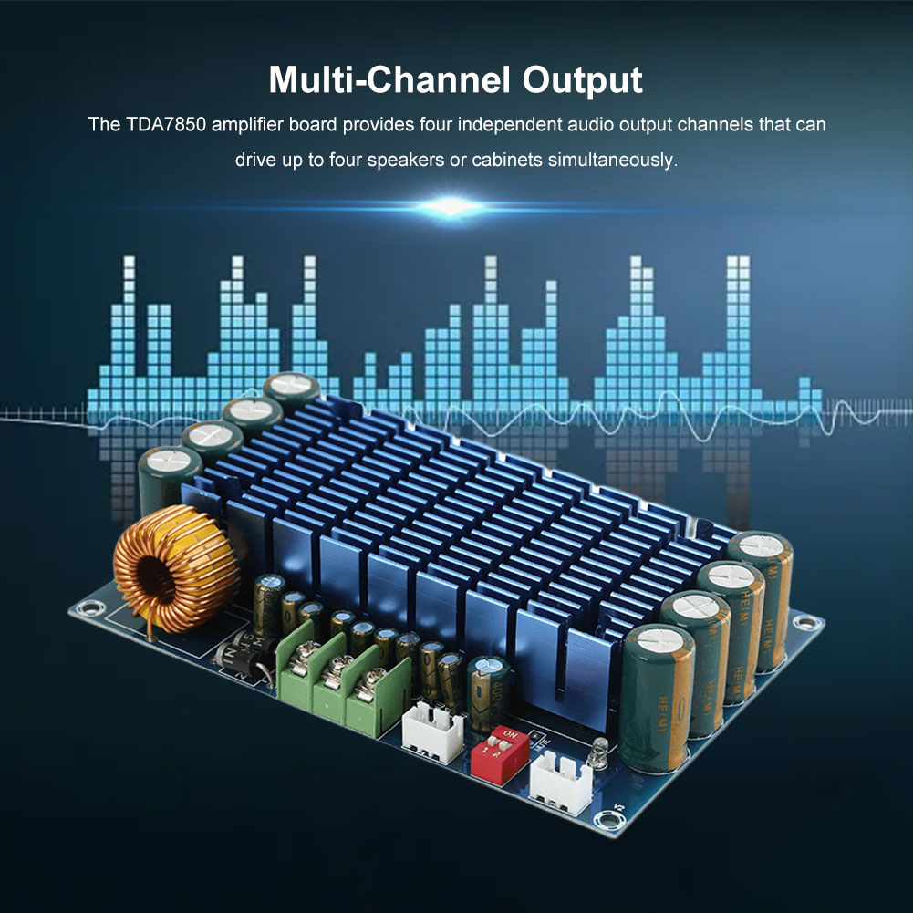 لوحة مكبر صوت رقمي ستيريو عالي - مراجعة Audio Amplifier Board وسعره