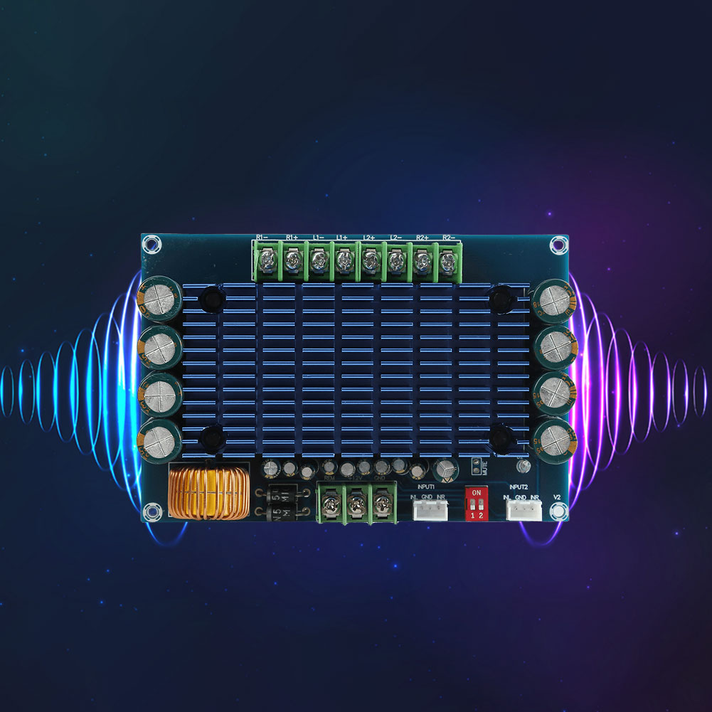 لوحة مكبر صوت رقمي ستيريو عالي - مراجعة Audio Amplifier Board وسعره