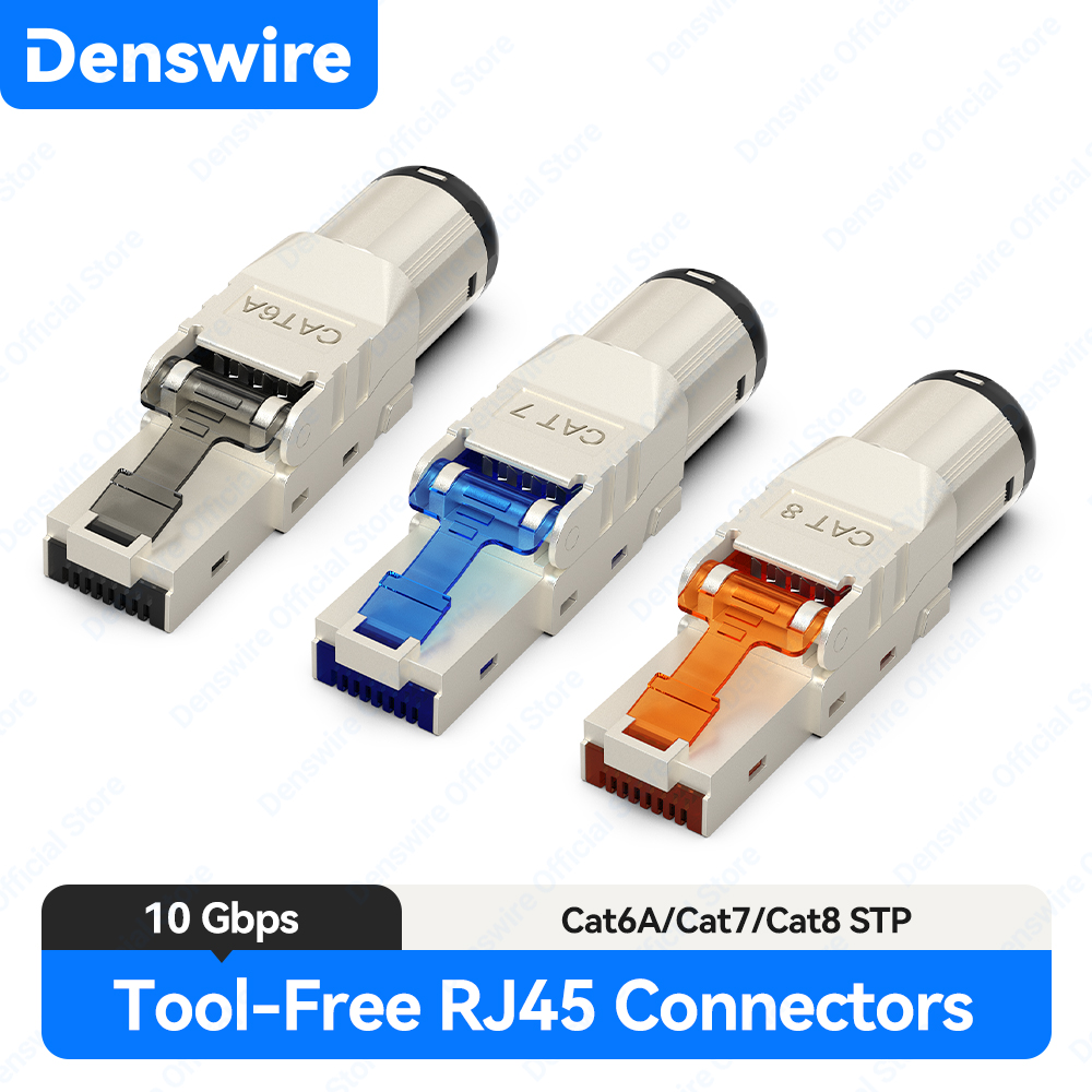 موصل RJ45 خالي من أدوات Denswi - مراجعة Rj45 Jack وسعره
