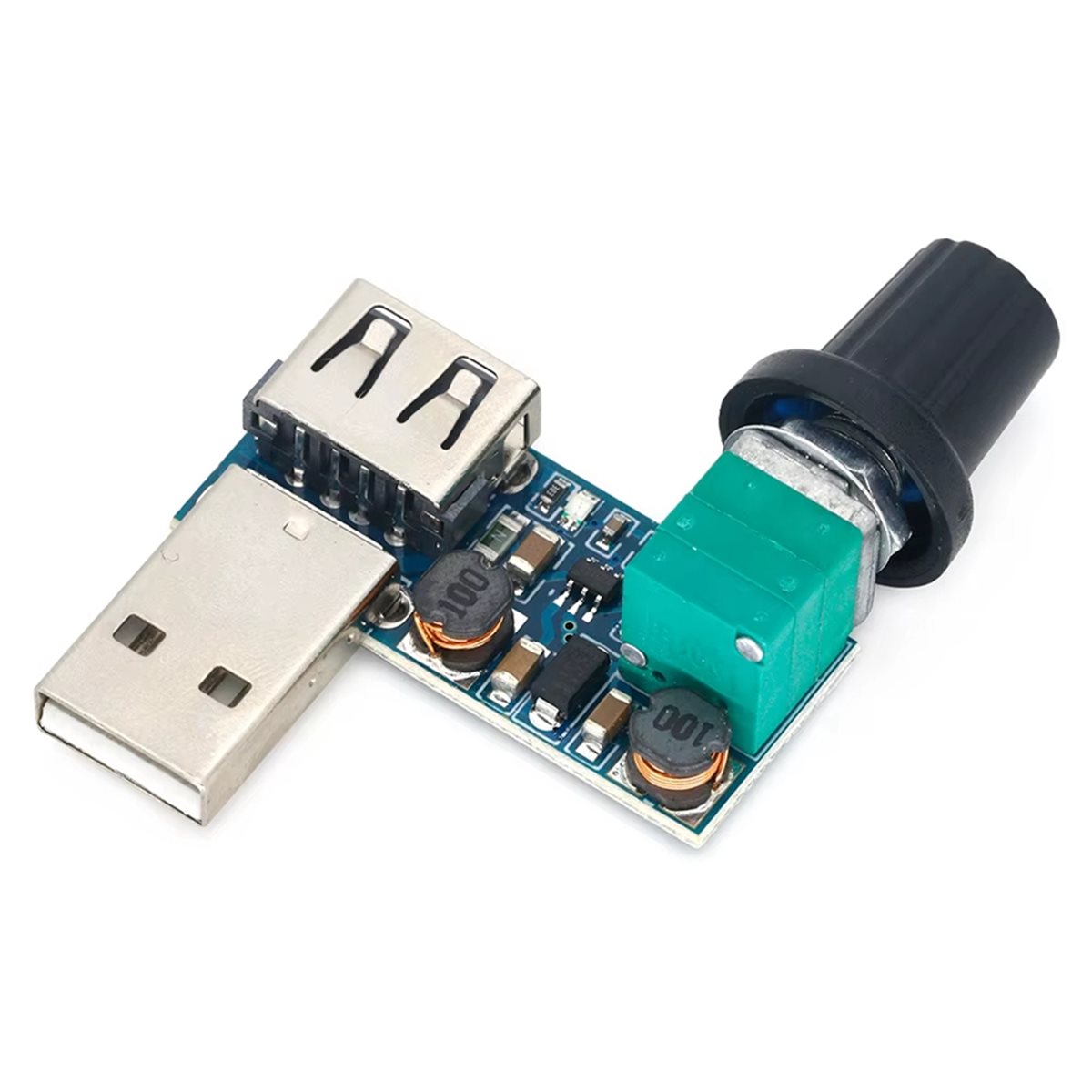 وحدة تحكم في سرعة مروحة USB طر - مراجعة Volume Control Board وسعره