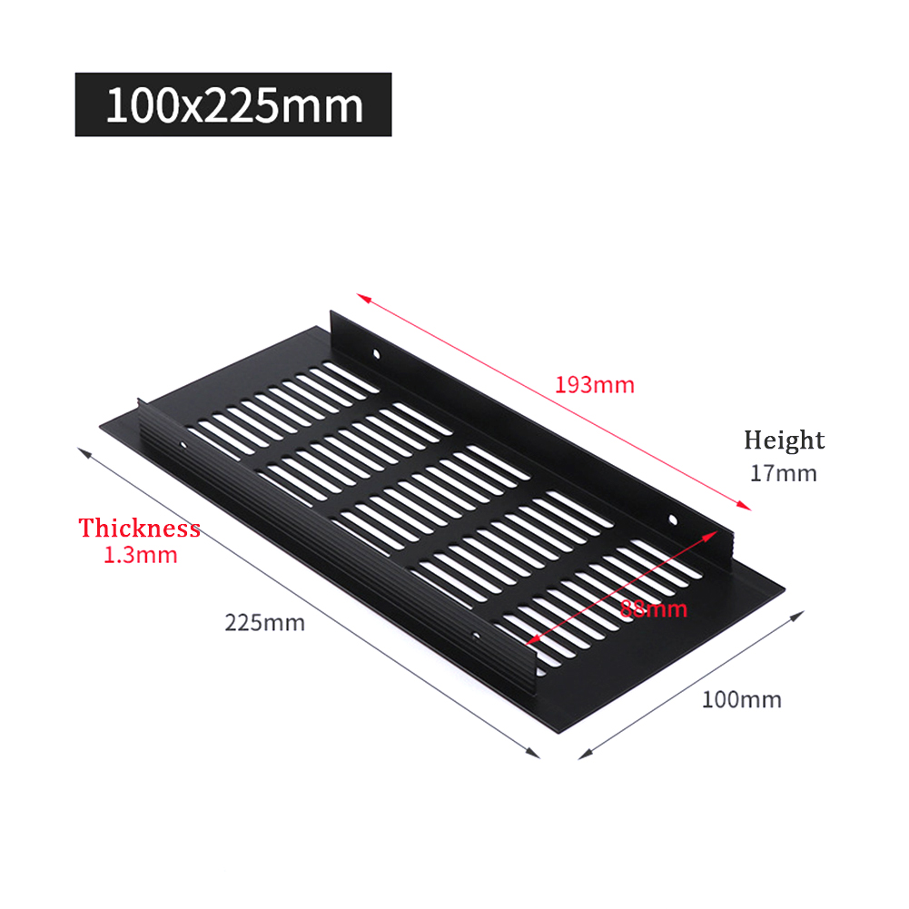150/200/225/250/300/350/400 مل - مراجعة Ventilation Grille Aluminum وسعره