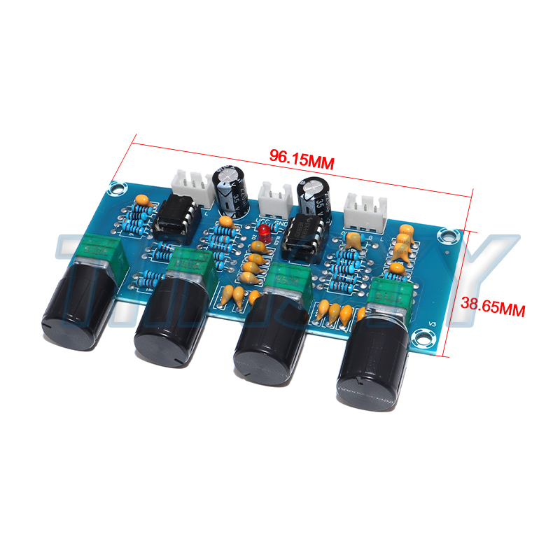 لوحة تعديل النغمة XH-A901 NE55 - مراجعة Volume Control Board وسعره