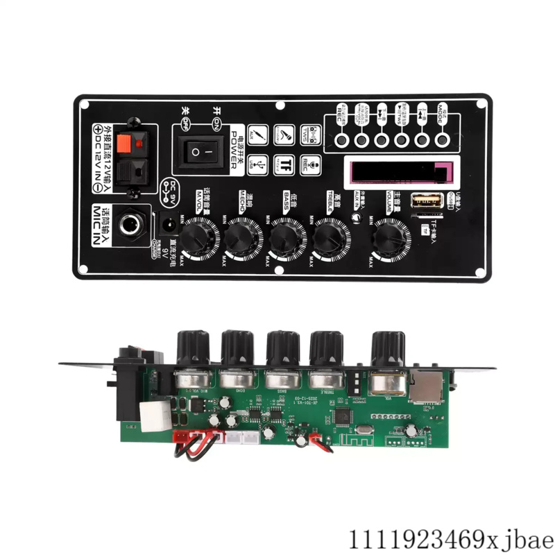 لوحة فك تشفير صوت السيارة T01  - مراجعة Audio Amplifier Board وسعره