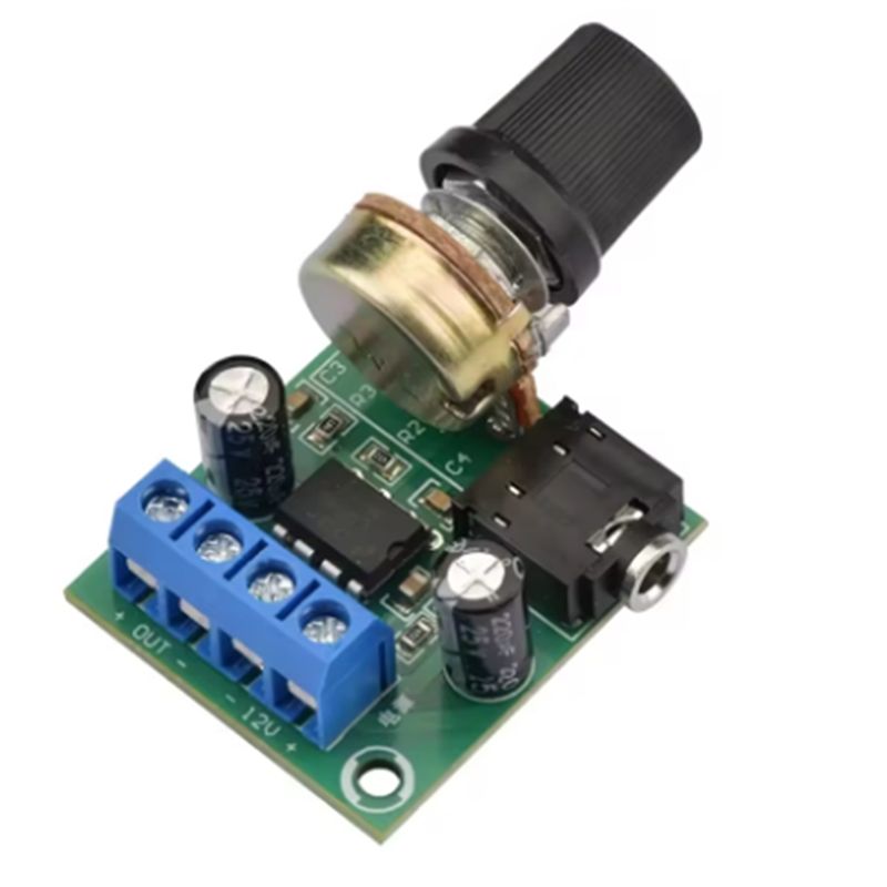 لوحة مكبر صوت YSS-LM386 بقوة 1 - مراجعة Volume Control Board وسعره