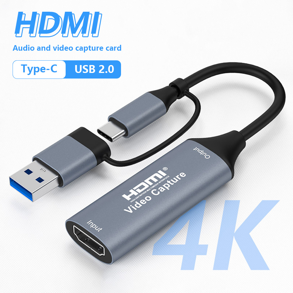 4K 2 في 1 USB 2.0 بطاقة التقاط - مراجعة Usb Sound Card وسعره