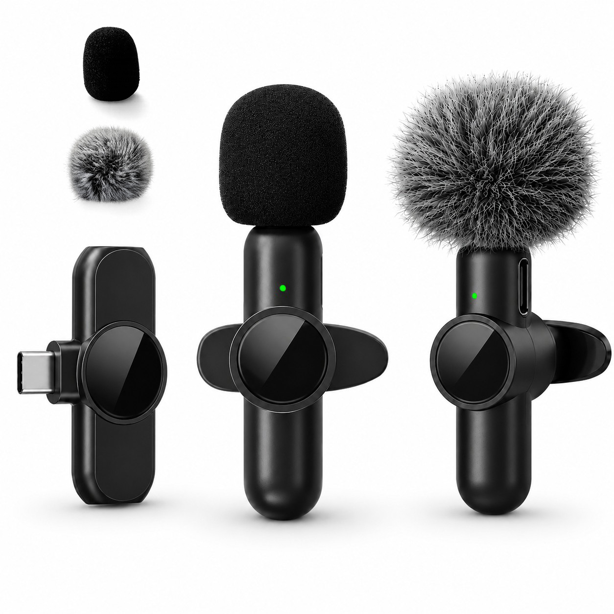 ميكروفون لاسلكي للصدر، مزود بخ - مراجعة Microphone Capsule وسعره