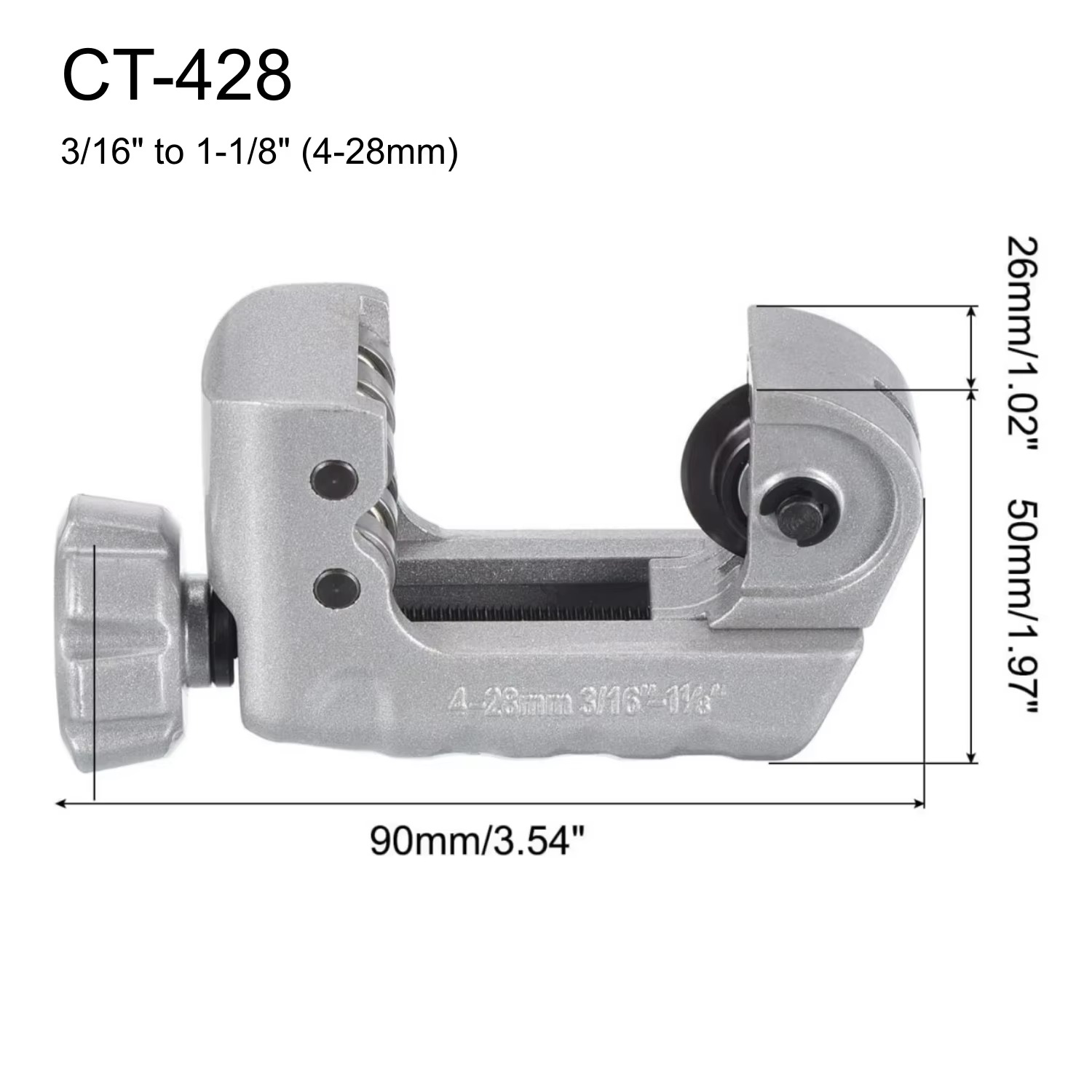 قاطعة أنابيب مزودة بمحامل (نطا - مراجعة Knob Aluminum وسعره