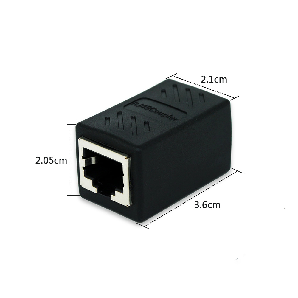 OULLX RJ45 أنثى إلى أنثى منفذ  - مراجعة Rj45 Jack وسعره