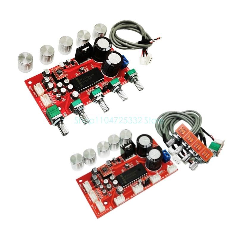 LM4610 لهجة Preamp لوحة الصوت  - مراجعة Volume Control Board وسعره
