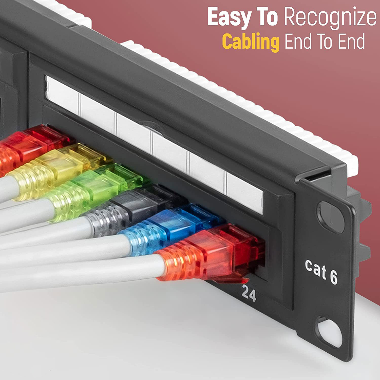 50 قطعة RJ45 Cat6 تمر عبر المو - مراجعة Rj45 Jack وسعره
