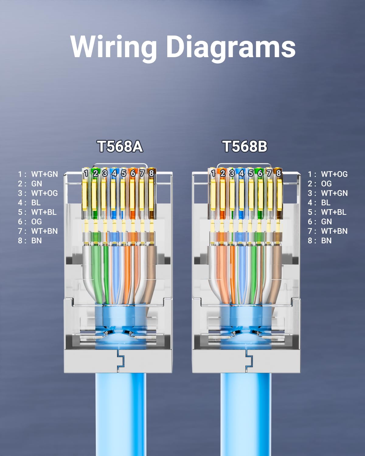 موصلات RJ45 محمية من الفئة 6،  - مراجعة Rj45 Jack وسعره