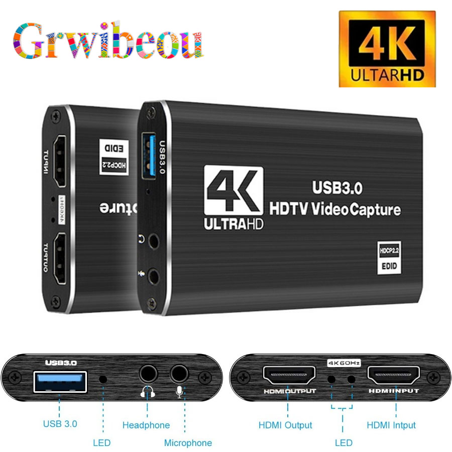 4K USB 3.0 بطاقة التقاط الفيدي - مراجعة Usb Sound Card وسعره