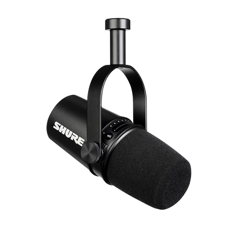 ميكروفون شور MV7 هجين USB/XLR  - مراجعة Usb Sound Card وسعره