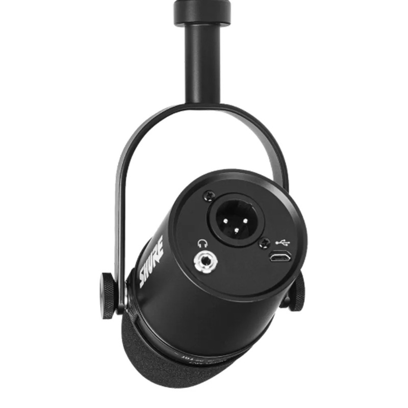 ميكروفون شور MV7 هجين USB/XLR  - مراجعة Usb Sound Card وسعره