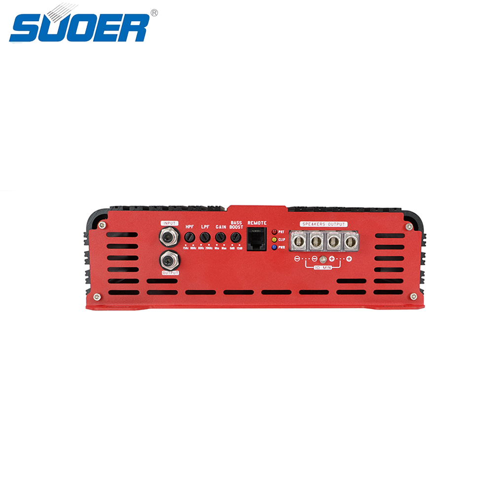 مضخم صوت للسيارة Suoer BP-1500 - مراجعة Class D Amplifier وسعره