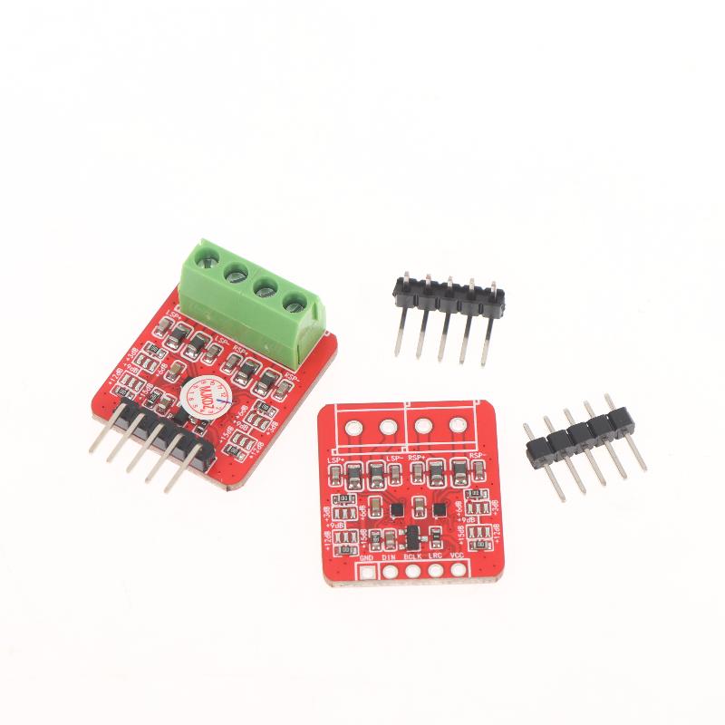 وحدة MAX98357A ستيريو مع مدخل  - مراجعة Class D Amplifier وسعره