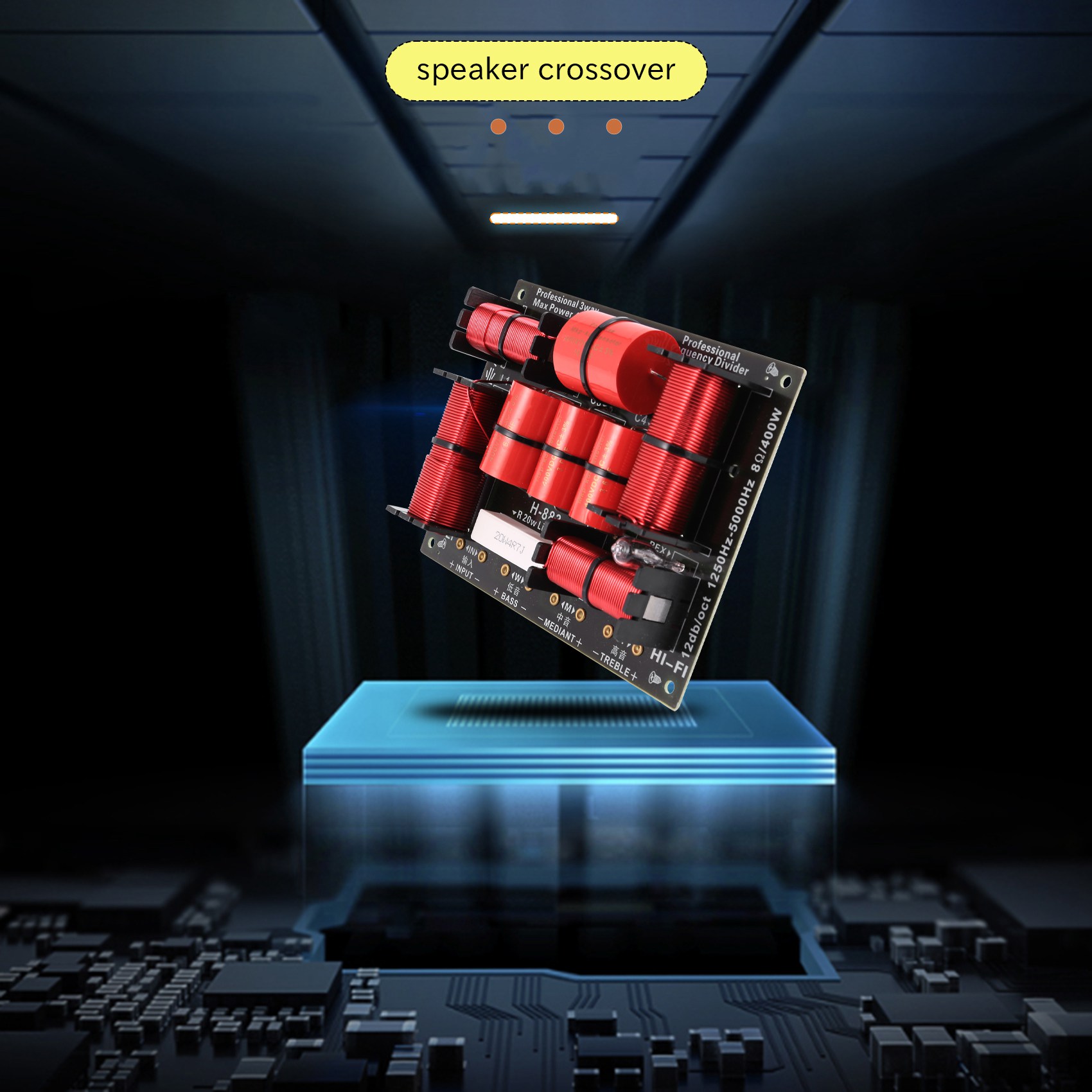 ممتاز-400 واط 3 طريقة كروس مقس - مراجعة Speaker Crossover وسعره