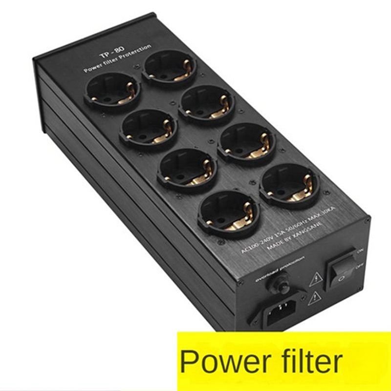انخفاض السعر! مقبس فلتر الطاقة - مراجعة Audio Amplifier Board وسعره