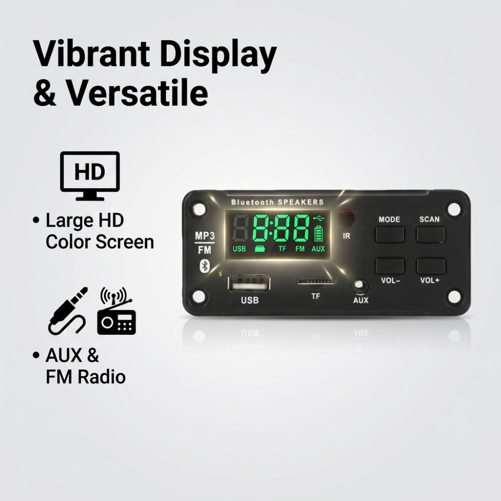 مضخم صوت بقوة 50 واط مع بلوتوث - مراجعة Volume Control Board وسعره