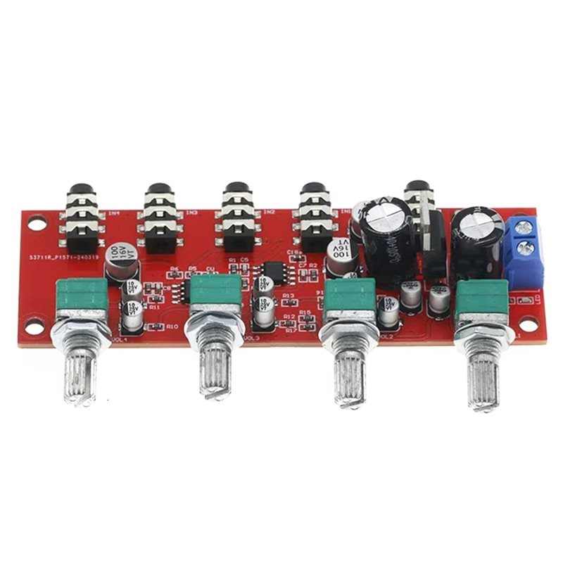 A25P NE5532 مكبر صوت ستيريو مس - مراجعة Volume Control Board وسعره