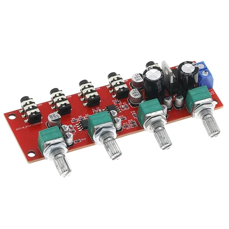A25P NE5532 مكبر صوت ستيريو مس - مراجعة Volume Control Board وسعره