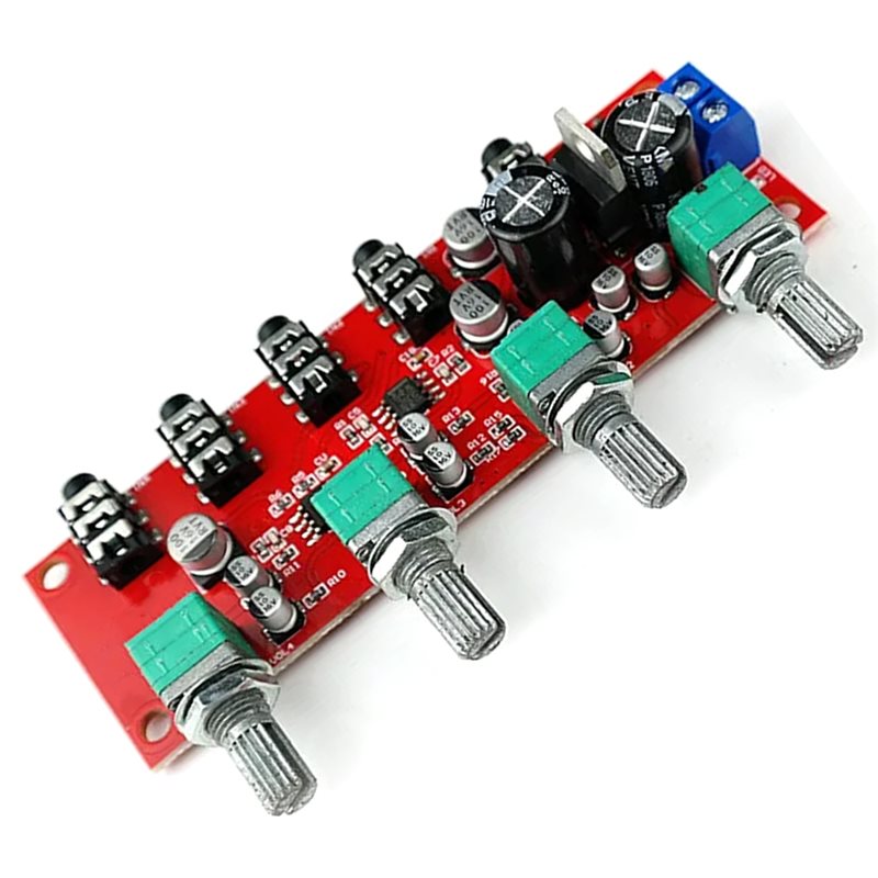 A25P NE5532 مكبر صوت ستيريو مس - مراجعة Volume Control Board وسعره
