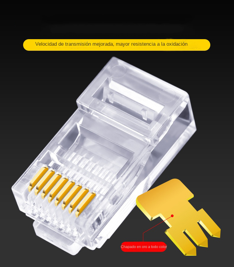 100 قطعة موصل RJ45 من نوع Cat6 - مراجعة Rj45 Jack وسعره