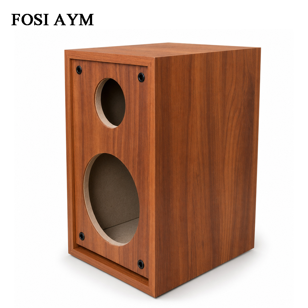 صندوق سماعات خشبي على شكل متاه - مراجعة Speaker Enclosure وسعره
